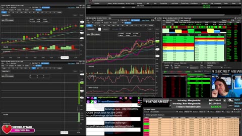 LIVE Day Trading the Stock Market