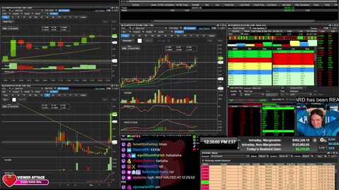 LIVE Day Trading the Stock Market