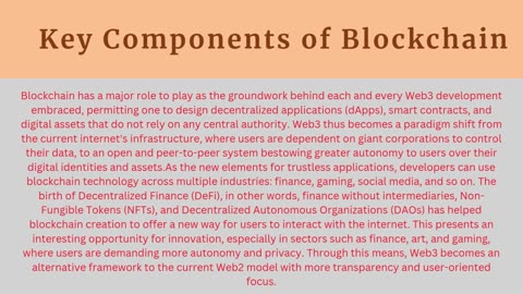 How Blockchain Works: The Foundation of Web3 Development