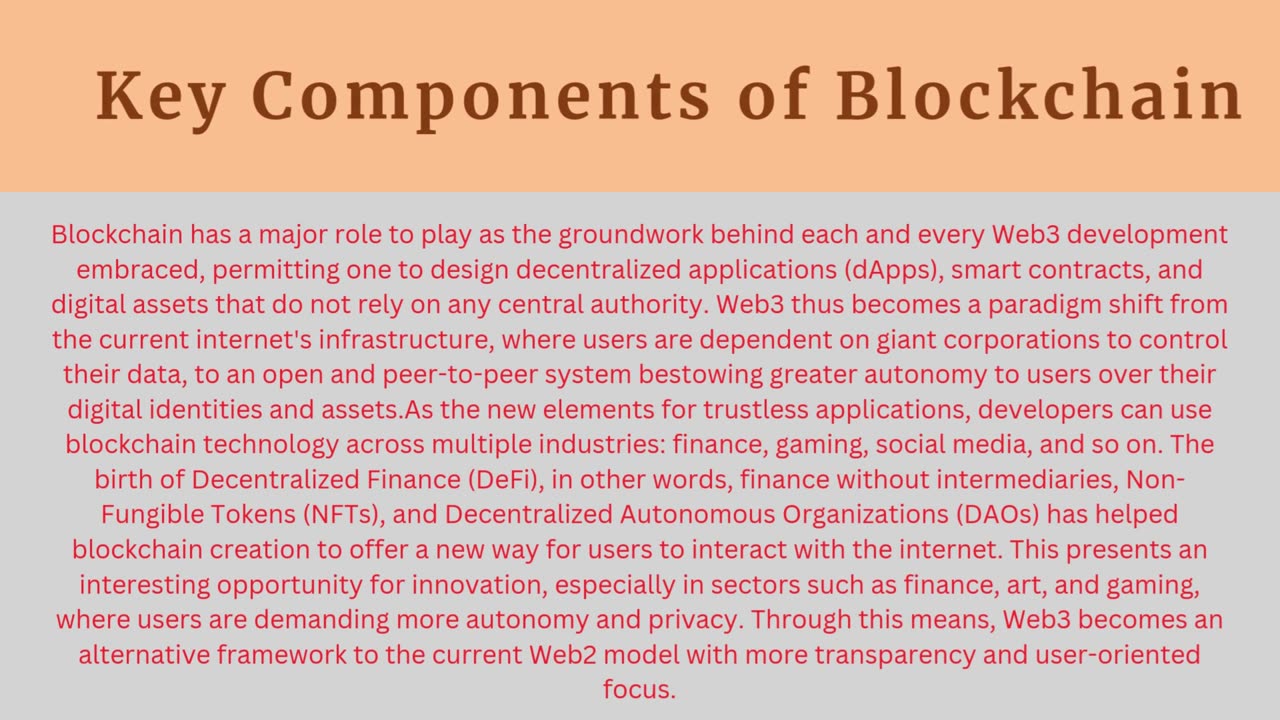 How Blockchain Works: The Foundation of Web3 Development