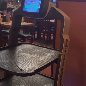 Even the waitress is about to get replaced