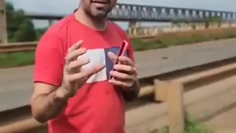 Bridge collapses in Brazil.