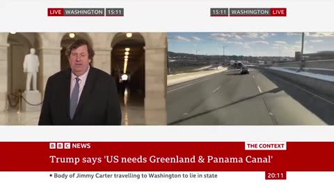 Donald Trump says US needs Greenland and Canada for 'national security' | BBC News