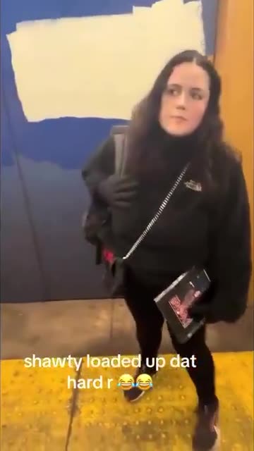 She said Ni%$er right before the train doors closed and they lost they sheeeeeit