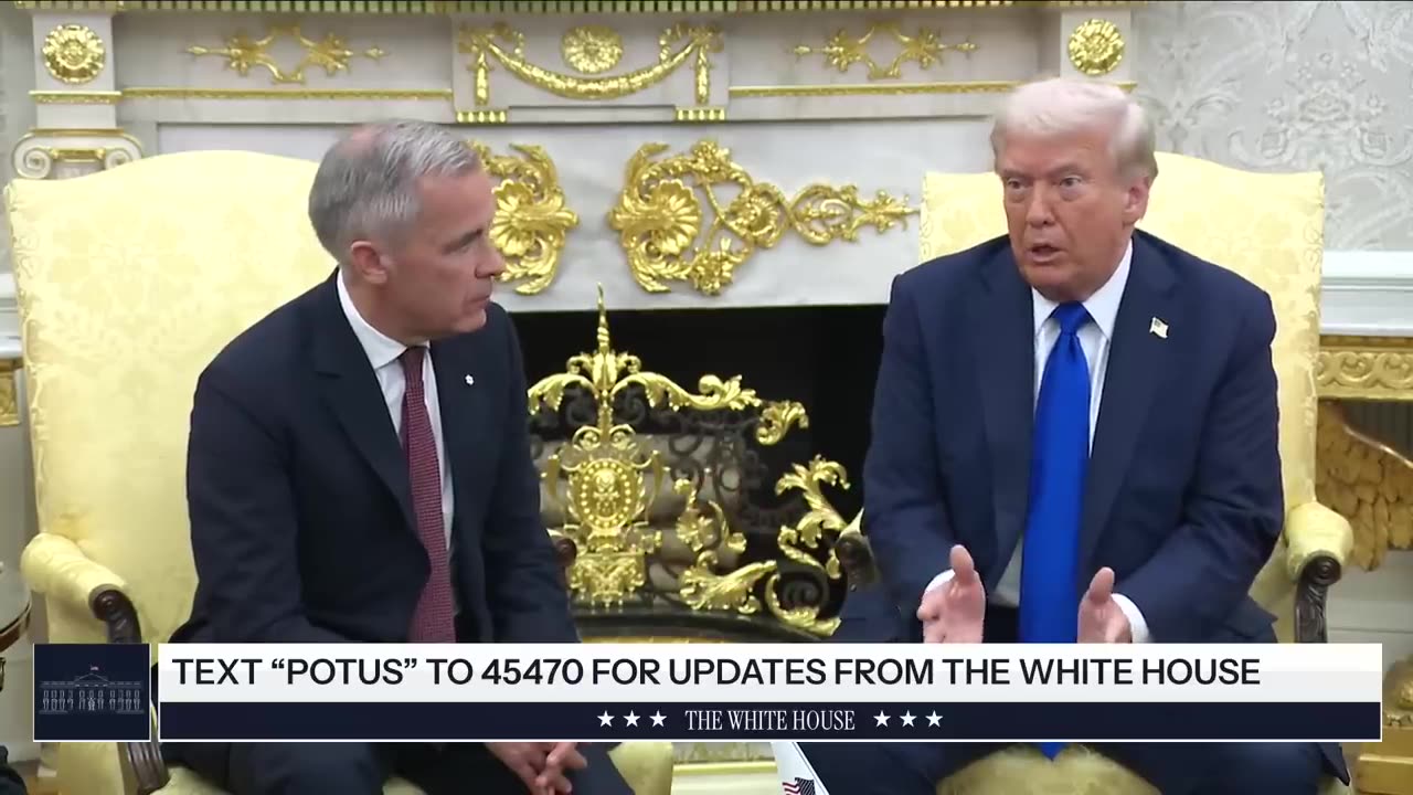 President Trump Participates in a Bilateral Meeting with the Prime Minister of Canada