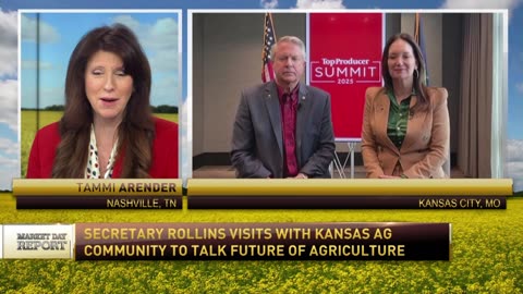 Sen. Roger Marshall and Secretary Brooke Rollins on RFD-TV