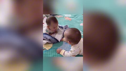Cutest Twin Baby Moments Ever 😍 | Double the Smiles, Double the Fun!