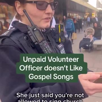 In UK if you sing Christian songs on street you risk being arrested