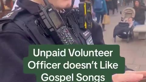 In UK if you sing Christian songs on street you risk being arrested