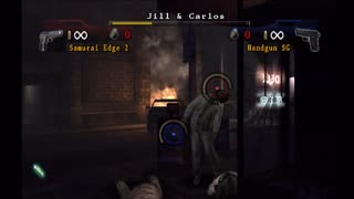 Resident Evil: The Umbrella Chronicles Two-Player Playthrough - Part 7