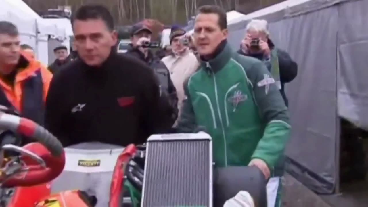 Michael Schumacher Helmet Camera video