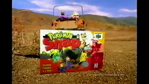 Pokemon Snap (Nintendo 64) USA TV Commercial
