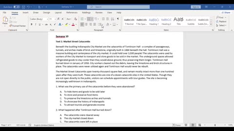 SAVIA REGULAR 2025 | Semana 10 | Inglés