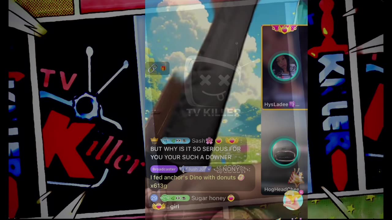 BIG LONG FOOT NONY TRY TO BULLY MESSY CALLER ADMIN