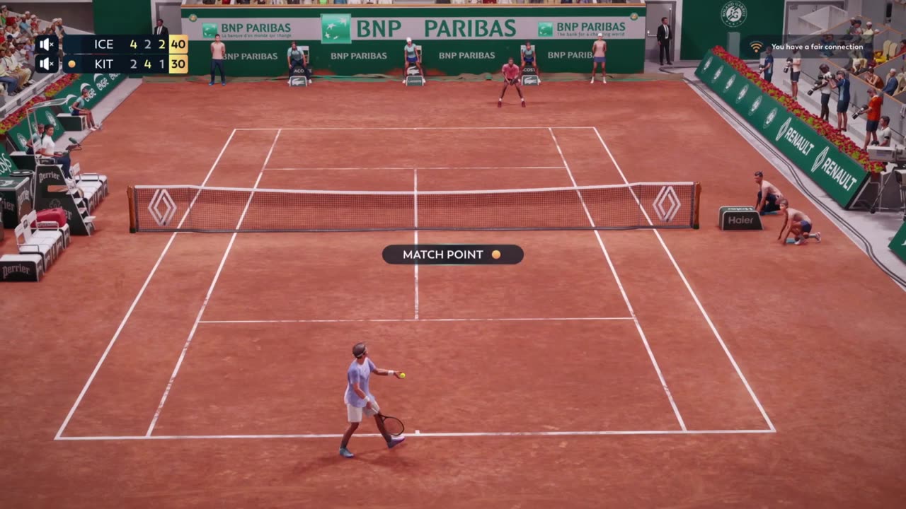 Top Spin 4 Speedrun Introduction Federer vs Nadal 1 Set US Hard Former WR 522