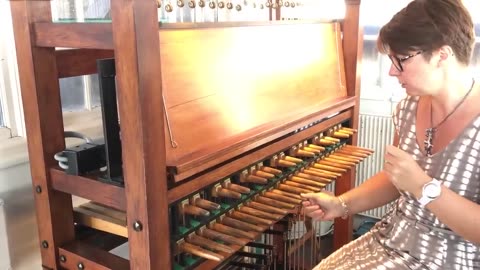 Domtoren Clock Tower Plays the Marble Machine Song - Wintergatan