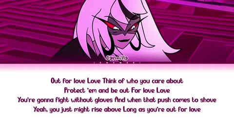 Hazbin Hotel - 'Out For Love' (Color Coded Lyrics)