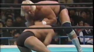 (1985.02.05) Hulk Hogan vs Tatsumi Fujinami - AJPW