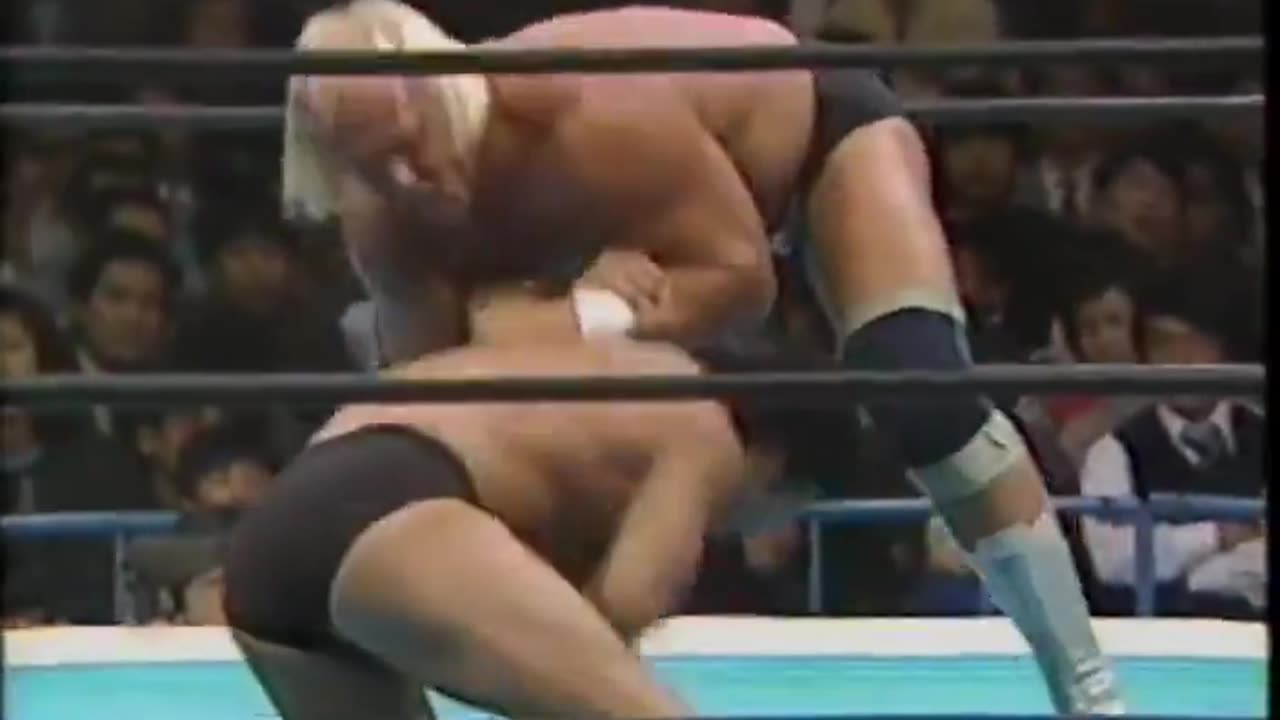 (1985.02.05) Hulk Hogan vs Tatsumi Fujinami - AJPW