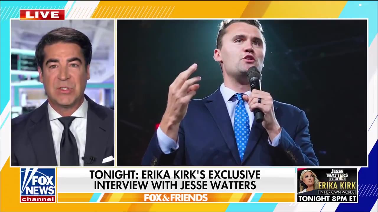 Jesse Watters: Charlies assassination impacted him — inspired him to turn to God