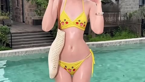 Sultry Canary Yellow Bathing Suit Voluptuous Highlights | Daily Beauty EP 829
