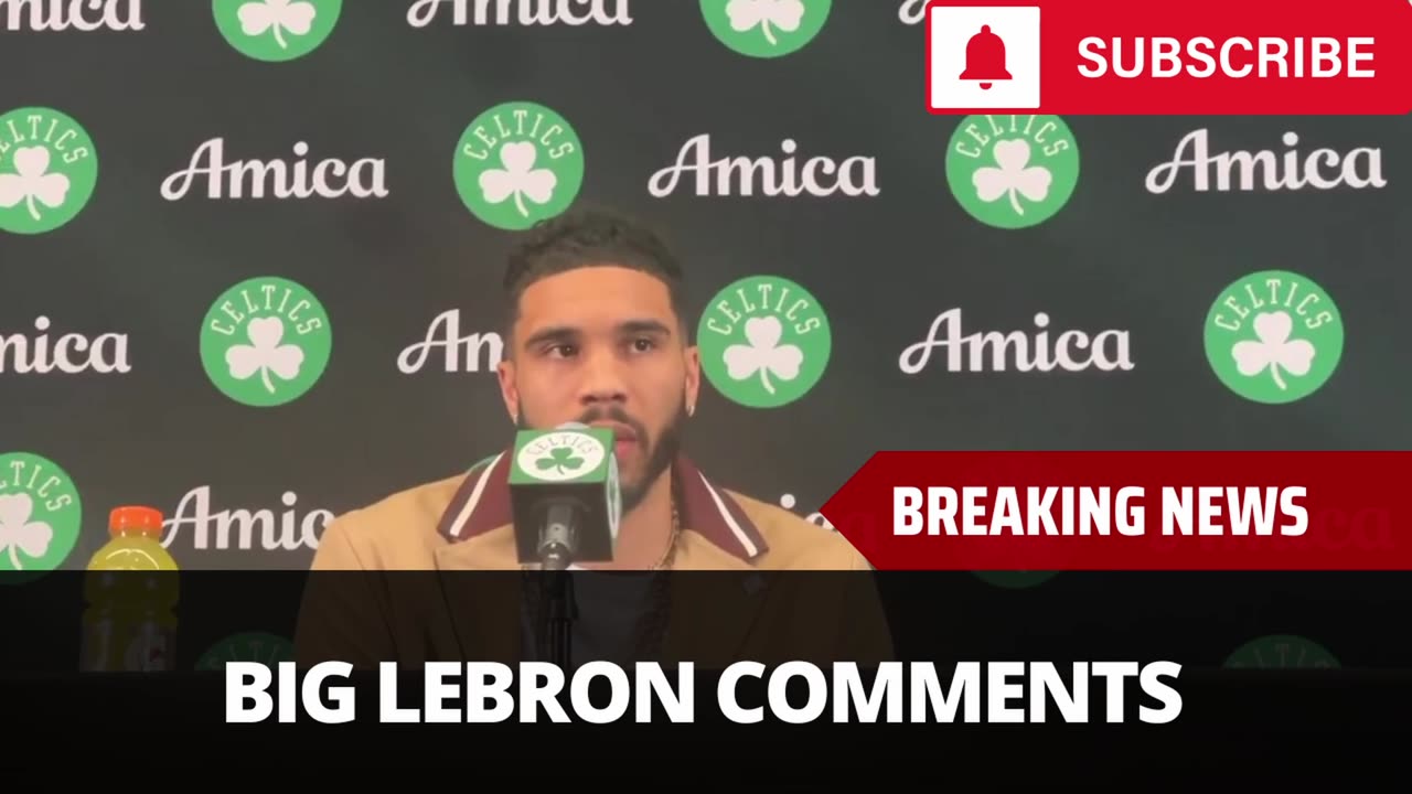 Jayson Tatum Makes Big LeBron Comments After Win