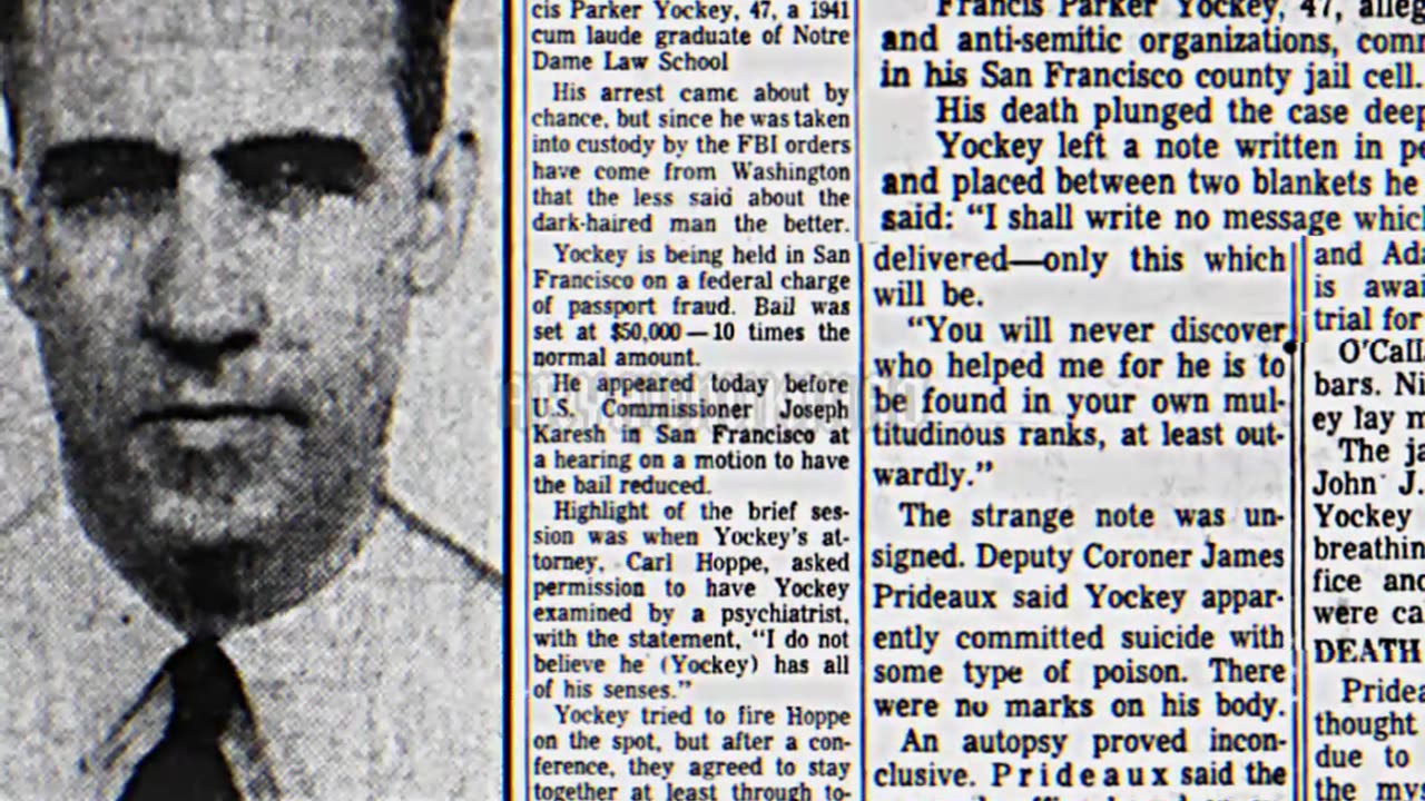 Francis Parker Yockey edit