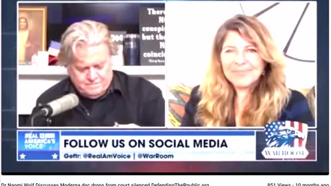 Dr Naomi Wolf Discusses Moderna doc drops from court silenced DefendingTheRpublic.org