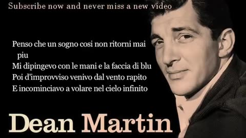 Dean Martin - Volare - Lyrics.