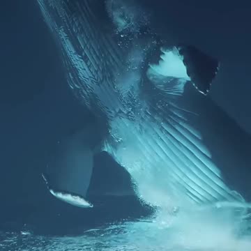 Beautiful whale