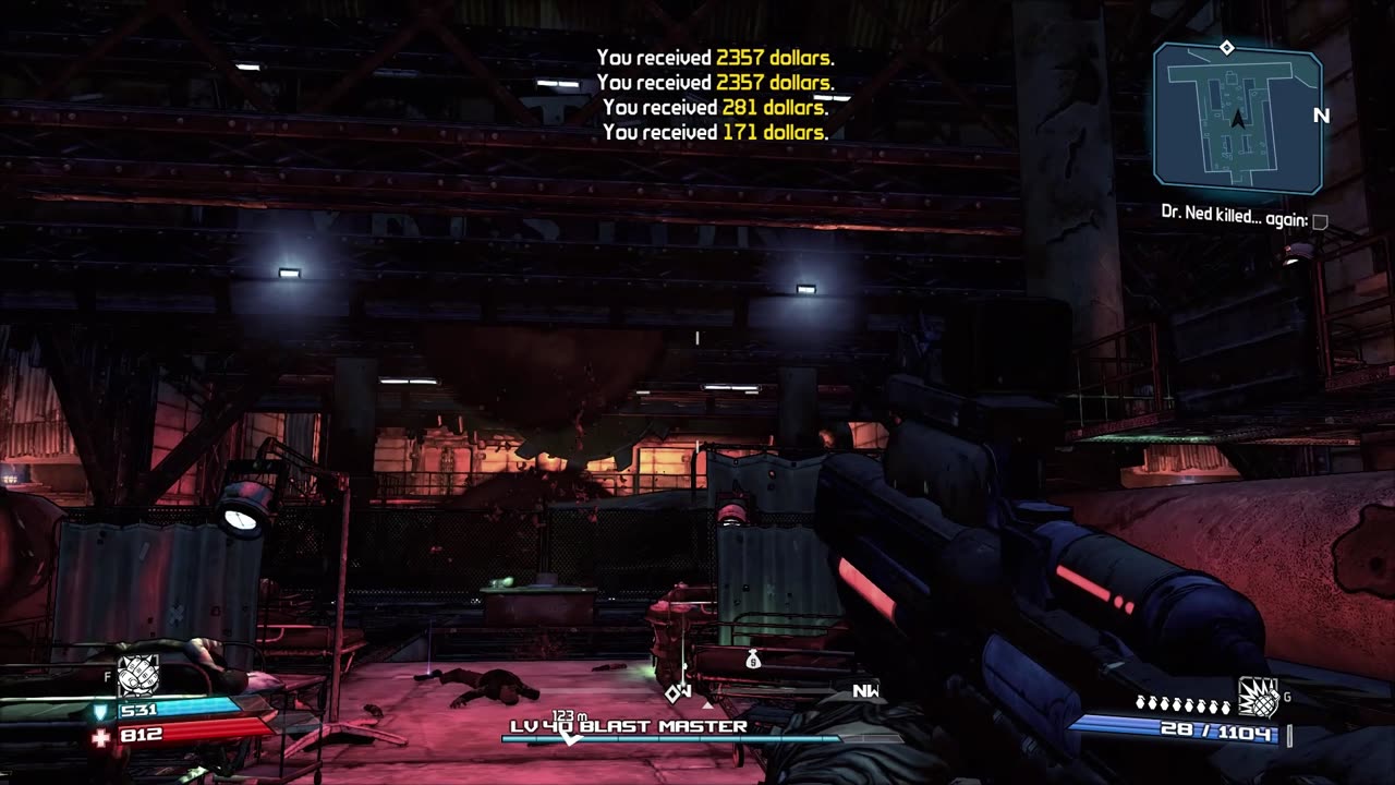 Borderlands Walkthrough Part 32 (DLC) (End For Dr. Ned & A Lot Of Brains For T.K)