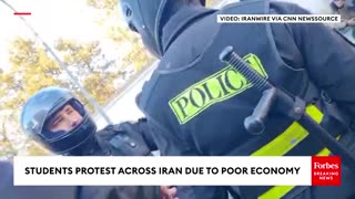 RAW VIDEO_ Students Protest Across Iran Due To Poor Economy