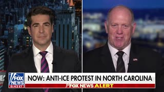 Border Czar TOM HOMAN has a MESSAGE for ANTIFA in Charlotte
