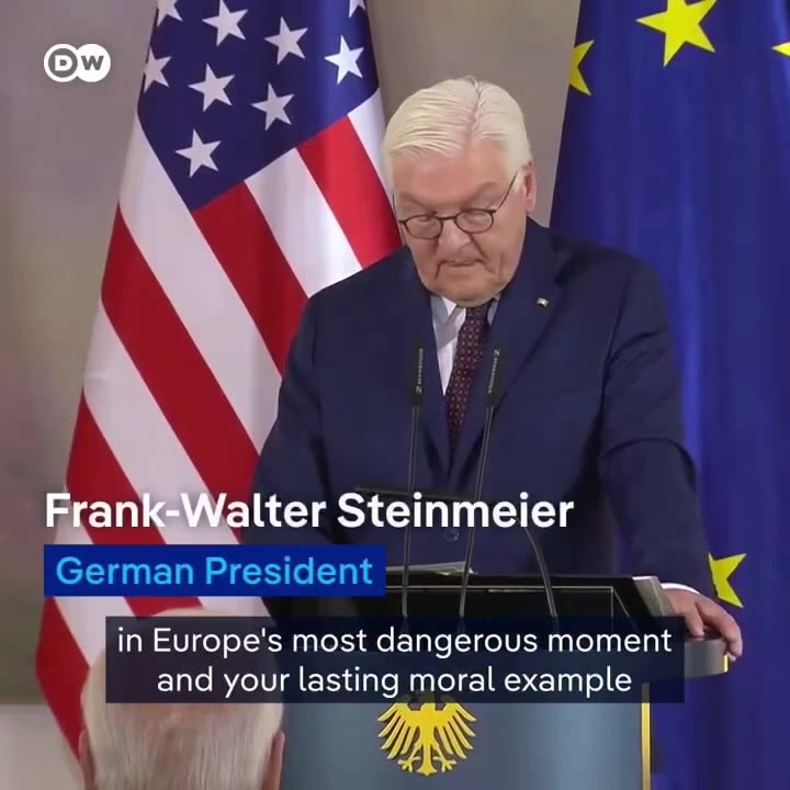 President Biden has been awarded Germanys highest honor