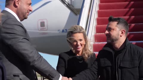 Zelenskyy lands in D.C. for his high-stakes meeting with President Trump on Friday