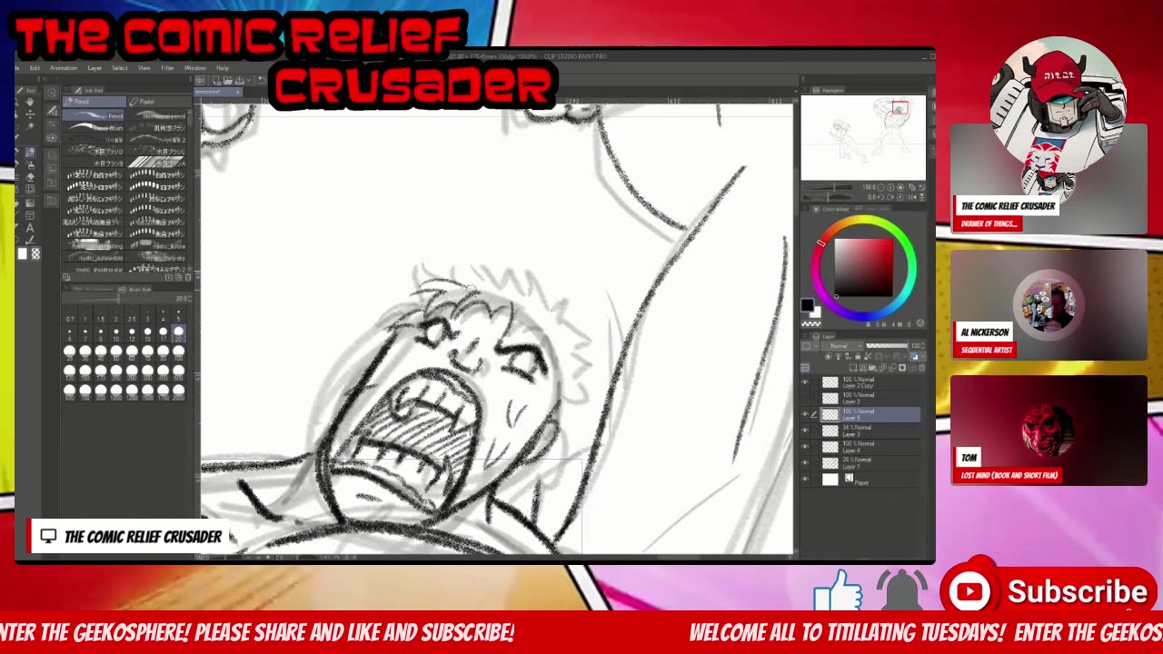 YUGE CIRCLES with CRC #7