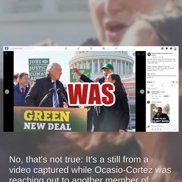 Fact Check: Image Does NOT Show AOC Giving Nazi Salute