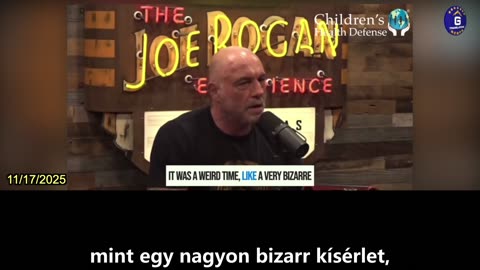 【HU】Joe Rogan: Sokan megbánták, hogy beoltatták magukat a COVID ellen
