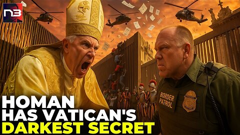 Shocking: Pope Attacks WRONG American – Tom Homan's Revenge Will End Catholic Church Here
