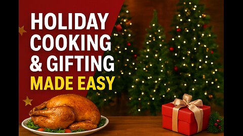 Whipping It Up: Simple Holiday Dishes & Perfect Gifts