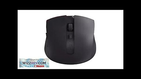 RAPOO M350G Wireless bluetooth Mouse PixArt 3320 Sensor 800-2400DPI Mute Ergonomics Review