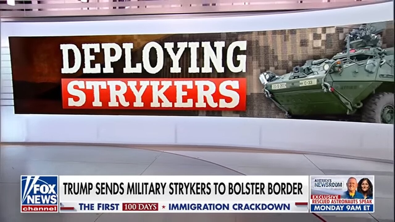 Trump sends military to reinforce border security: 'A show of force'