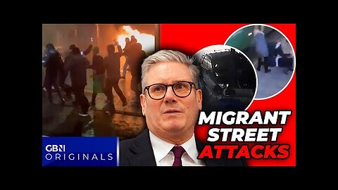 WATCH: Migrant violence FLARES on streets as small boat arrivals SOAR amid calls to DEPORT criminals