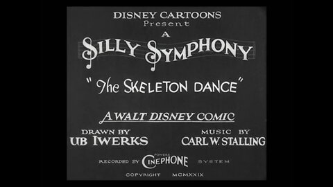Highlights 1929 Skeleton Dance – Animation History