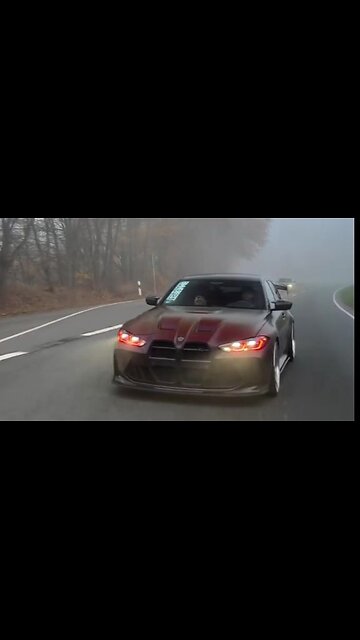 Foggy vibes with the M3 G80 😶 🌫️