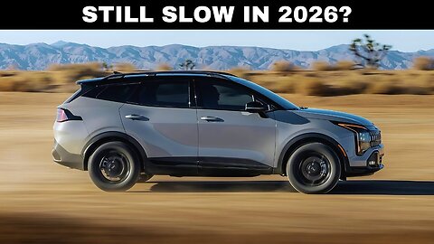 2026 Kia Sportage First Drive Review: Stylish, Smooth, But Still Slow?