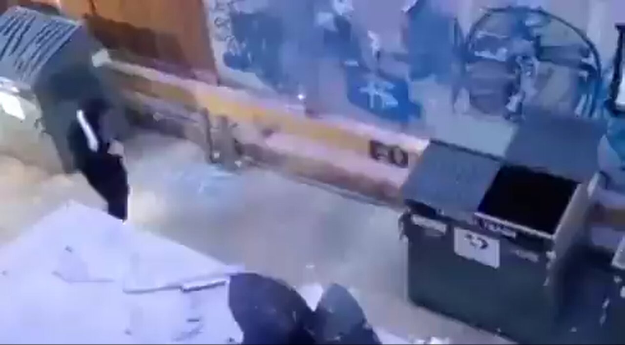 ANOTHER EXAMPLE OF A JEW PERSON DRAWING A SWASTIKA