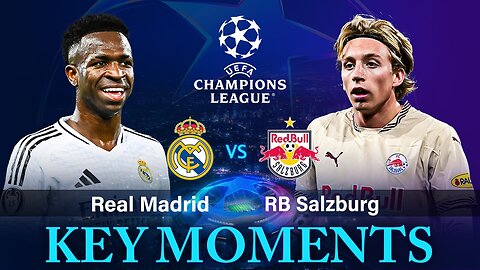 Real Madrid vs RB Salzburg | UEFA Champions League 2025 | FULL MATCH HIGHLIGHTS