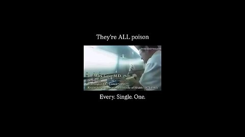 they're all poison