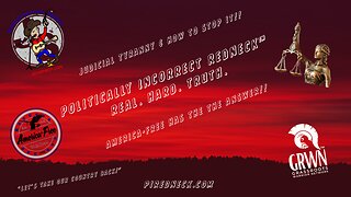 Judicial Tyranny And How To Stop It! “LIVE” @ 5:00 PM EST 11/18!